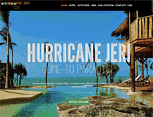 Tablet Screenshot of hotel-hurricane-jericoacoara.com